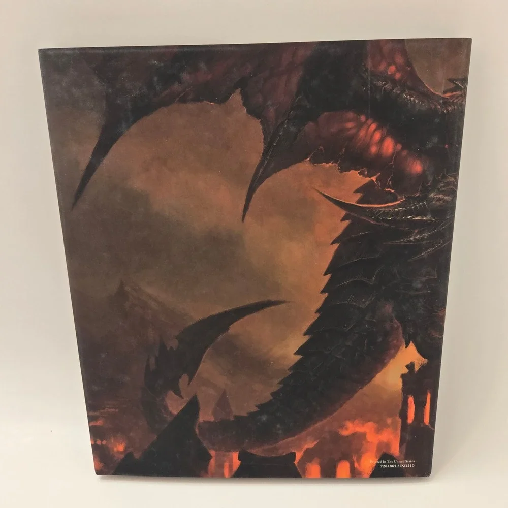The Art of World of Warcraft Cataclysm Hardcover Art Book Blizzard Entertainment